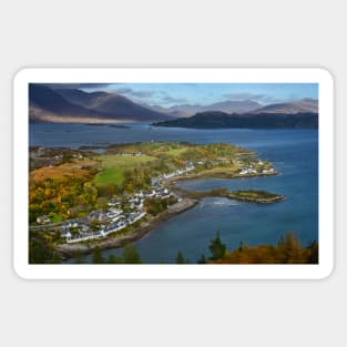 Plockton and Loch Carron Sticker